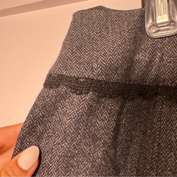 Vintage Harold's Black Tweed Maxi A-Line Skirt for Work - Picture 3 of 7